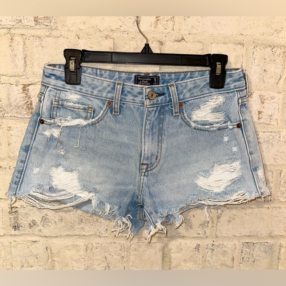 Abercrombie & Fitch Jean Shorts🩵